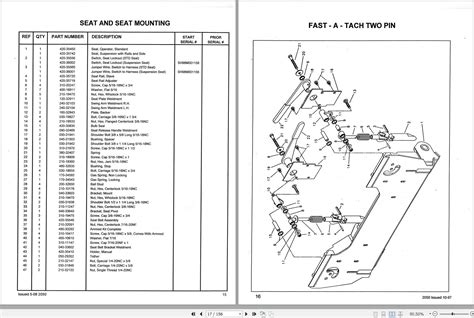 mustang 2050 skid steer parts